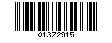 Industrial 2 of 5, with check digit